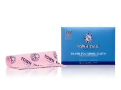 Town Talk Silver Cloth Small, 12.5cm X 17.5cm, Anti-tarnish