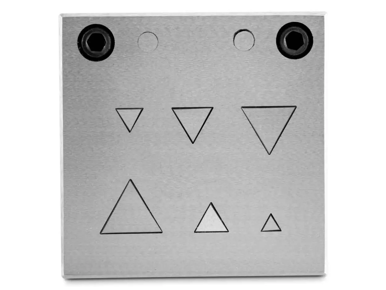 Triangle Shaped Disc Cutter Set Of 6 From 6mm To 18mm