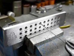 Tungsten Carbide Rectangular Drawplate, 0.55mm - 3.00mm
