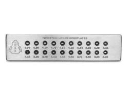 Tungsten Carbide Rectangular Drawplate, 3.10mm - 5.00mm