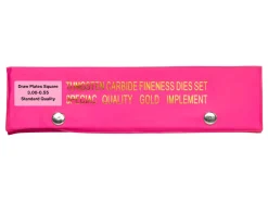 Tungsten Carbide Square Drawplate, 0.55mm - 3.00mm