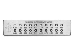 Tungsten Carbide Square Drawplate, 3.10mm - 5.00mm