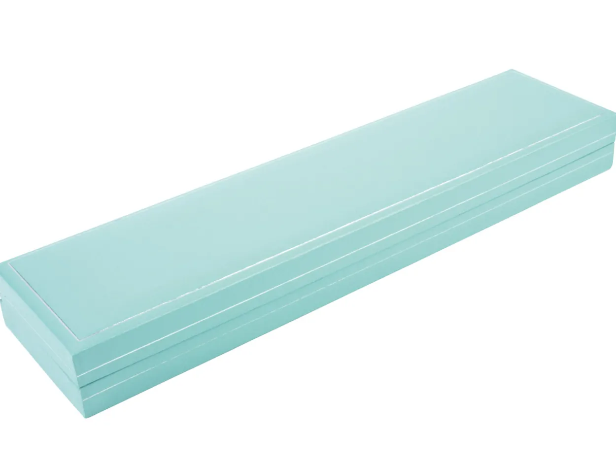 Turquoise Leatherette Bracelet Box