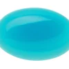 Turquoise, Oval Cabochon 6x4mm, Stabilised