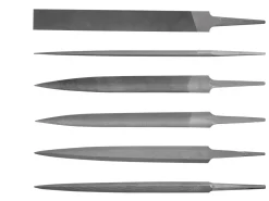Vallorbe Cut 2, 6x 6"/150mm Files, Flat, Half Round, Slim Half Round, Round, Three Square, Barrette