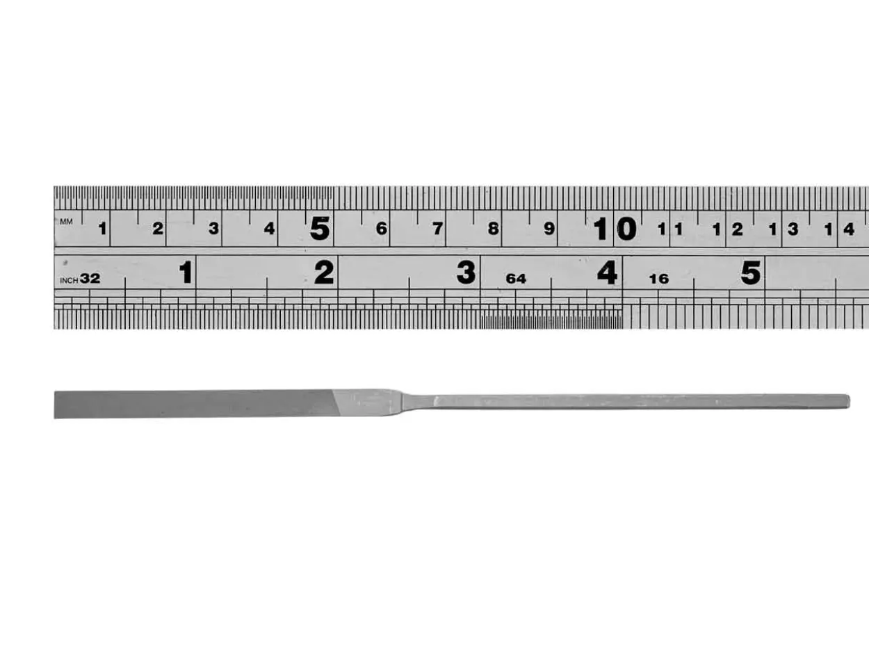 Vallorbe Escapement File, Flat, 55mm/2.2", Cut 6 - Fine Grade