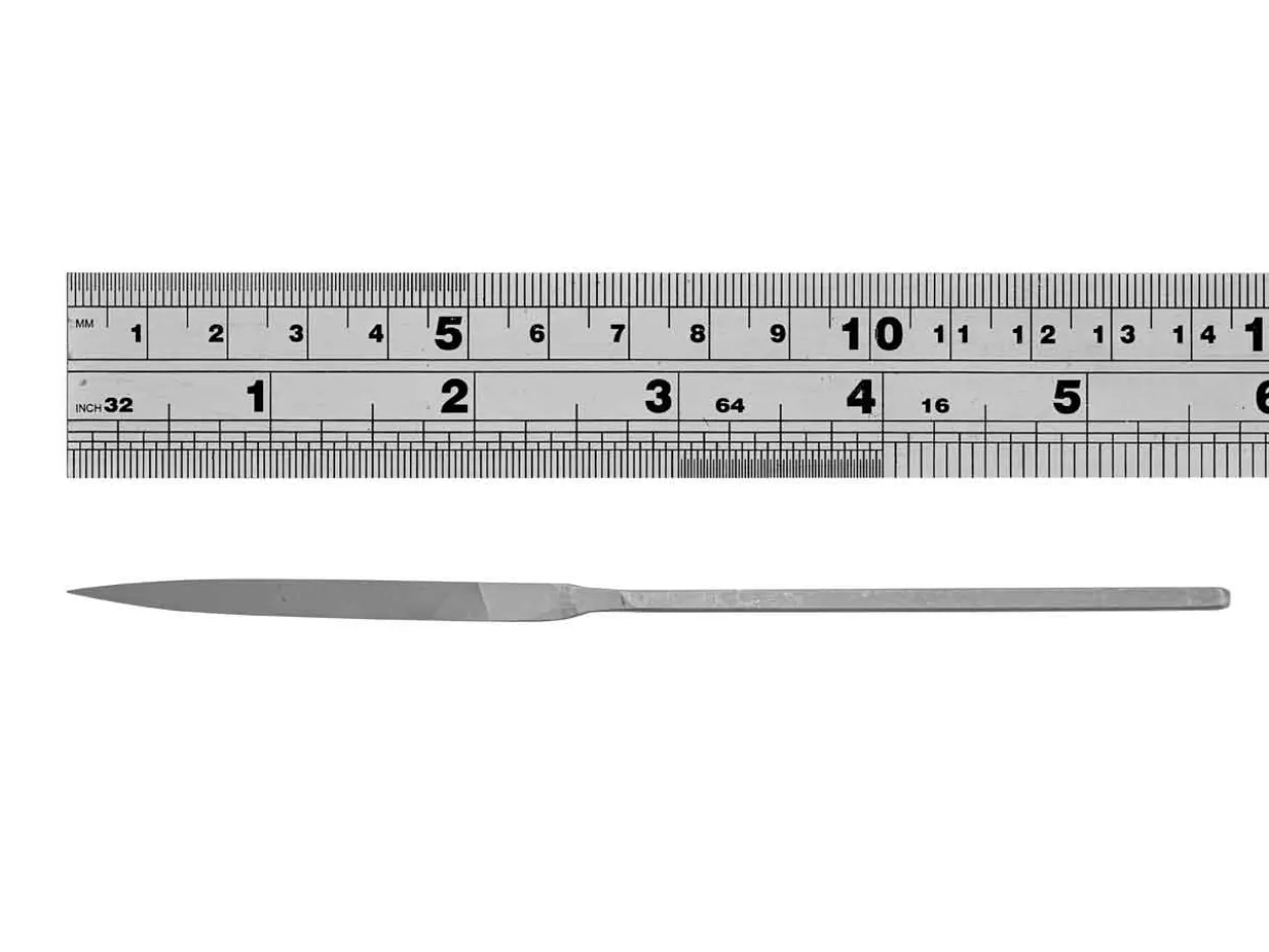 Vallorbe Escapement File, Knife Edge, 55mm/2.2", Cut 6 - Fine Grade