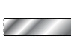 Vallorbe Flat File, 150mm/6", Cut 2 - Medium Grade