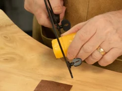 Vallorbe Glardon Saw Blades Set Of 24, Grades 2/0 And 3/0 With 1oz Beeswax Block