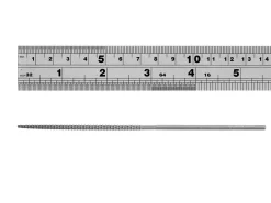 Vallorbe 140mm Wax Files, Cut 4, Set Of 6