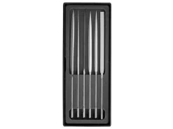 Vallorbe Needle Buff File, Set Of 6, 160mm/6"