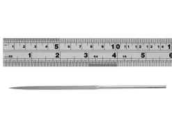 Vallorbe Needle Buff File, Set Of 6, 160mm/6
