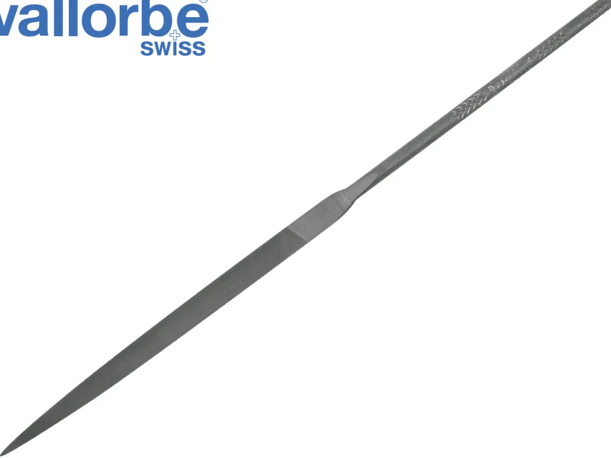 Vallorbe Needle File, Barrette, 200mm/8", Cut 2 - Medium Grade