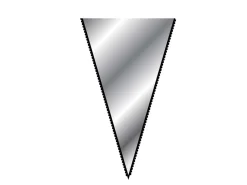 Vallorbe Needle File, Knife Edge, 160mm/6