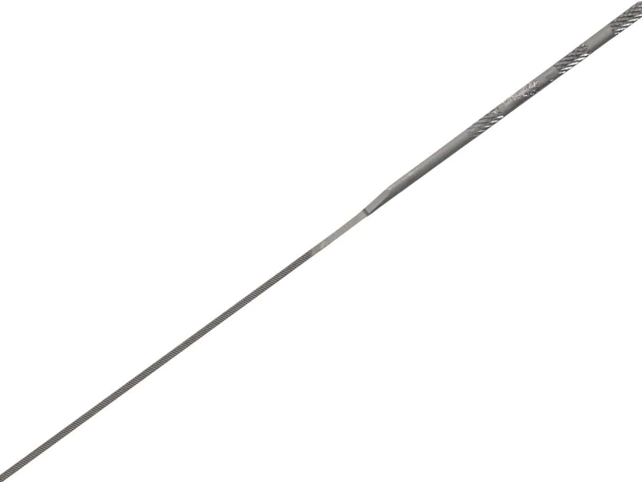 Vallorbe Needle File, Pillar, 160mm/6", Cut 4 - Fine Grade
