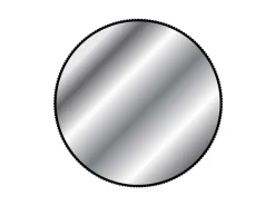 Vallorbe Needle File, Round Extra Slim, 100mm/4
