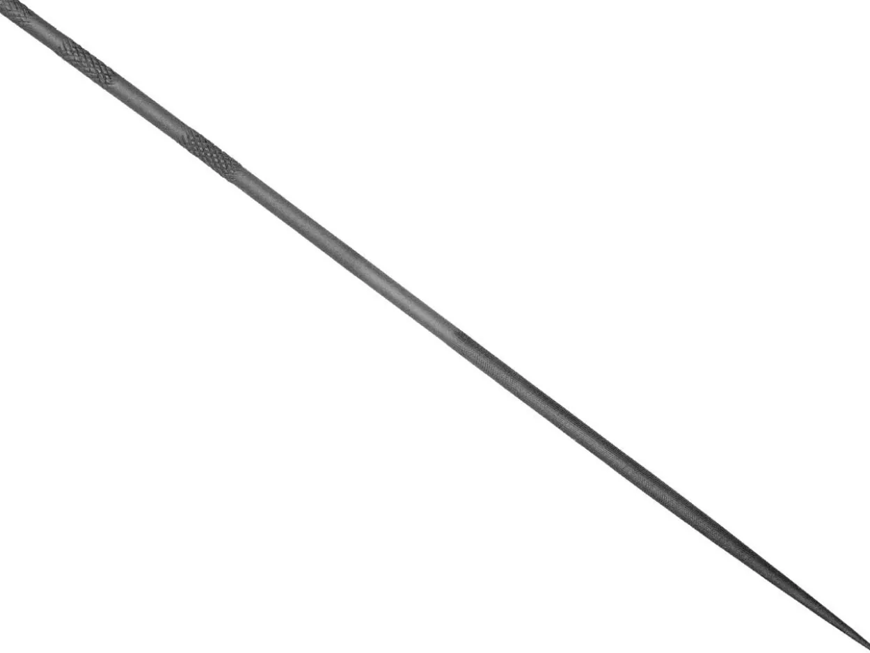 Vallorbe Needle File, Round, 160mm/6", Cut 0 - Coarse Grade