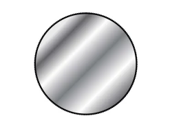Vallorbe Needle File, Round, 160mm/6", Cut 0 - Coarse Grade