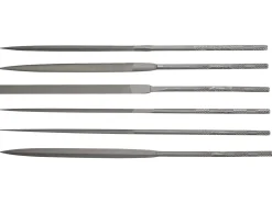 Vallorbe Needle File, Set Of 6, 160mm/6", Cut 4 - Fine Grade