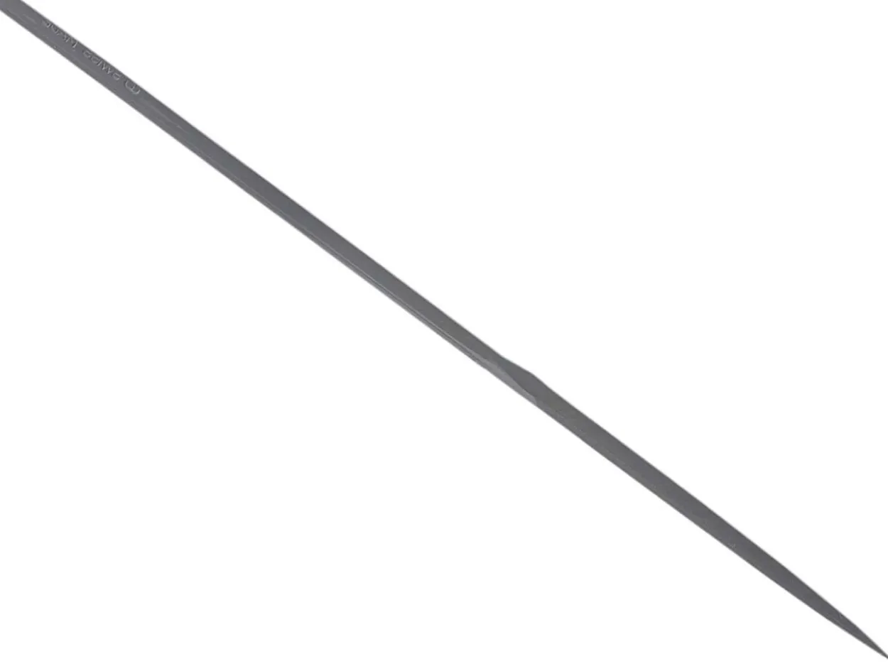 Vallorbe Needle File, Three Square,160mm/6", Cut 0 - Coarse Grade