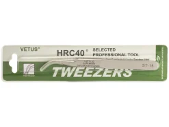 Vetus Professional Stainless Steel Elbow Tweezers, St-15 144mm