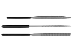 Wax Needle File, Set Of 3, Comfort Grip