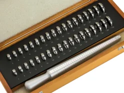 Wedding Ring Gauge Set Comfort Fit 1 - 36 European