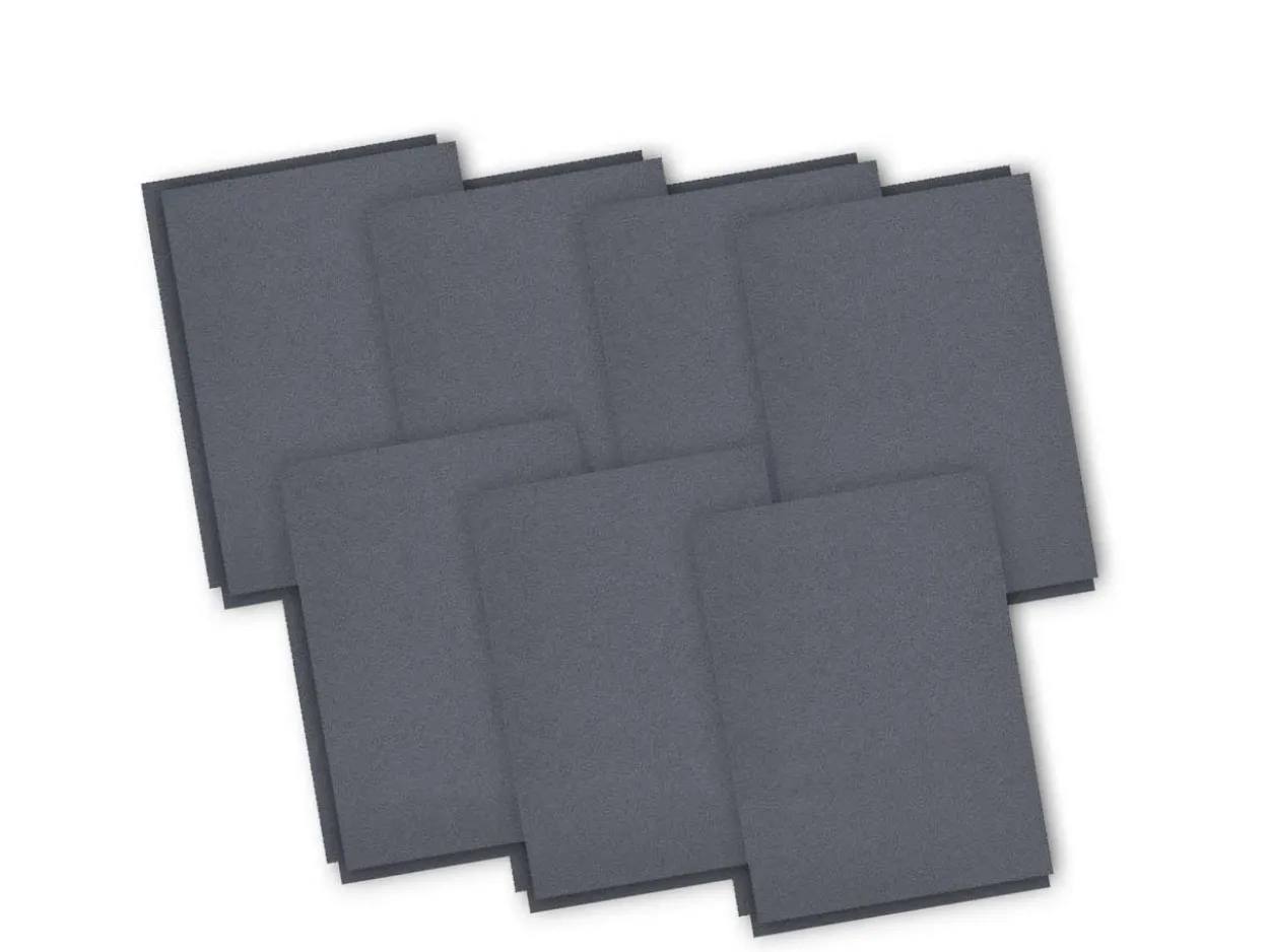 Wet And Dry Paper 14 Piece Multi Grit Pack, Grades 240-1200