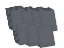 Wet And Dry Paper 35 Piece Multi Grit Pack, Grades 240-1200