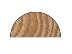 Wheatsheaf Wet And Dry Stick Half Round, 2000 Grit