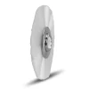 White Bristle Lathe Brush 51mm/2", 1 Row, Nylon Filament