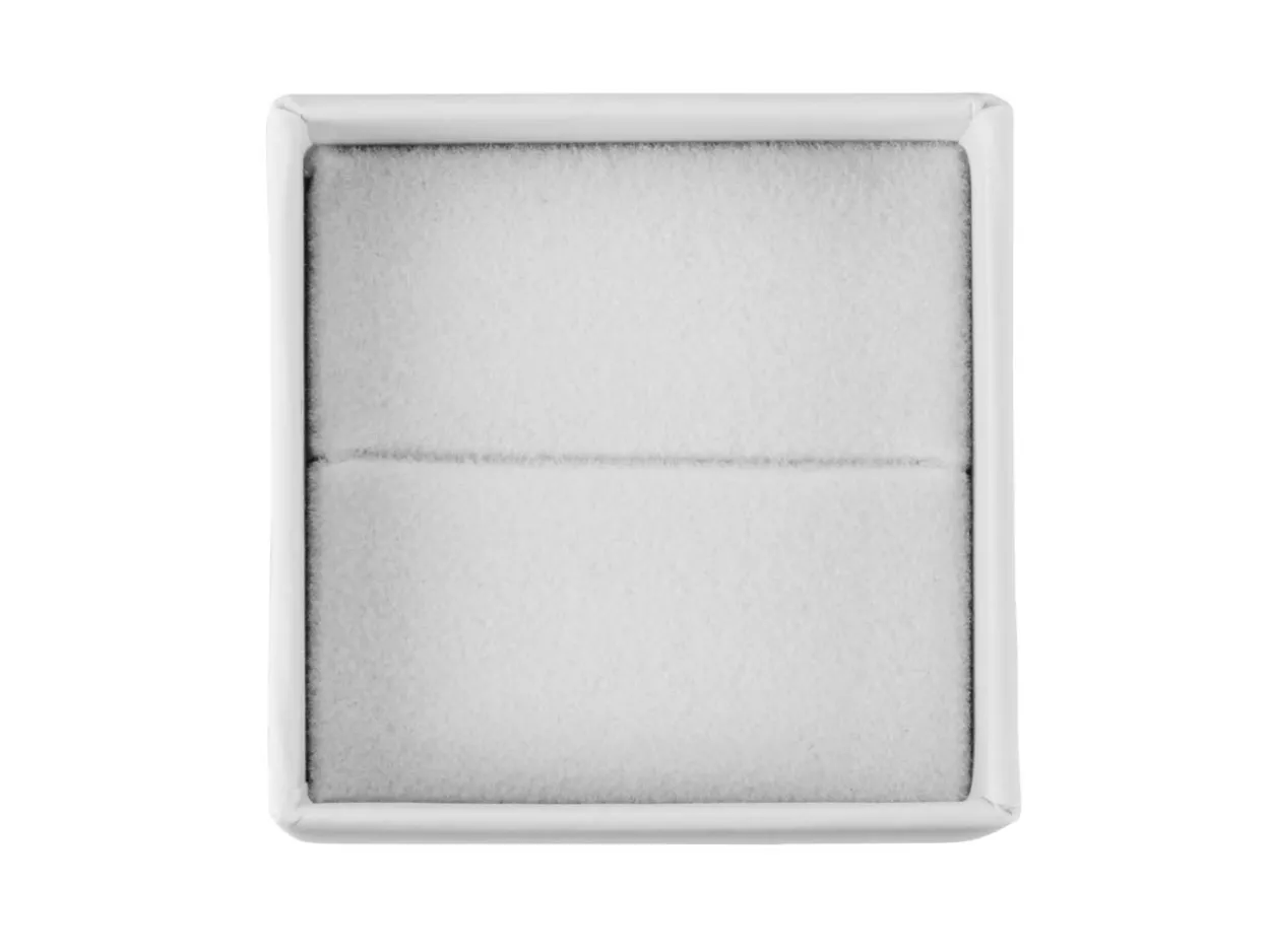 White Card Soft Touch Ring Box