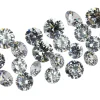 White Cubic Zirconia, Round, 6,7,8mm, Pack of 21