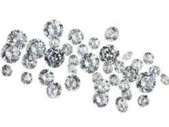 White Cubic Zirconia, Round, 4,5,6mm, Pack of 28