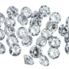White Cubic Zirconia, Round 1.75mm, Pack of 50, Sizes May Vary Slightly