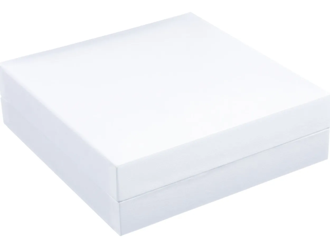 White Leatherette Universal Box