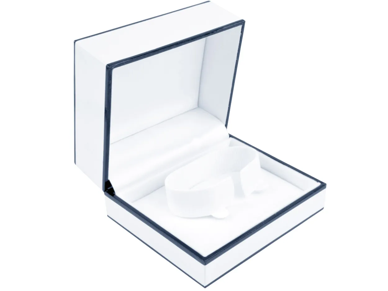 White Monochrome Bangle Box