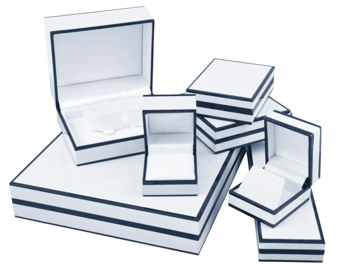 White Monochrome Bangle Box