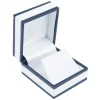 White Monochrome Stud Earring Box