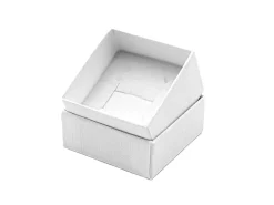 White Value Card Ring Box