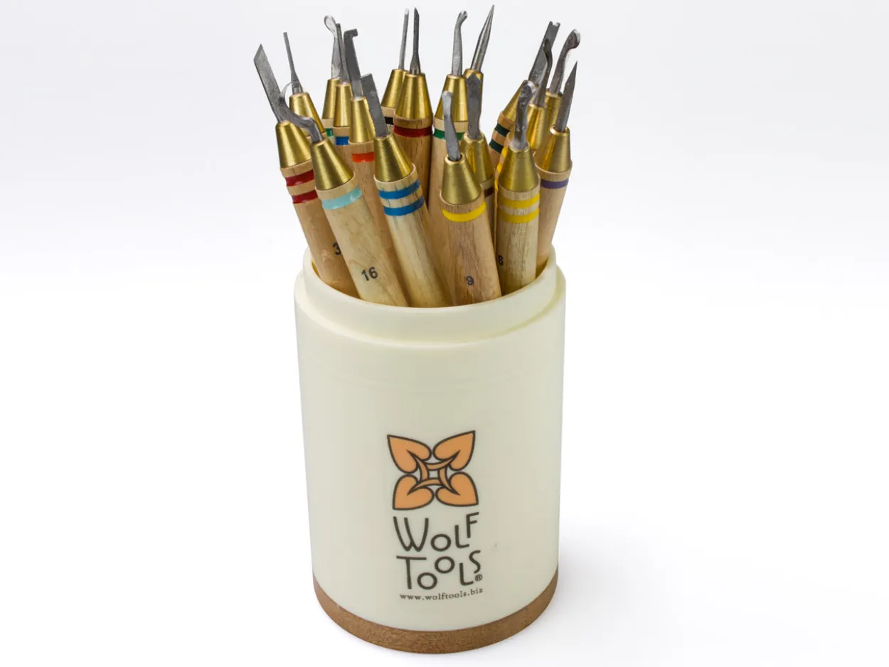 Wolf Tools Precision Wax Car Ver Complete Set Of 18 Sizes 1-18