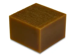 Wolf Wax By Ferris, Square Wax Block, Gold, 90mm X 90mm X 60mm