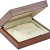 Wooden Bangle Box, Mahogany Colour