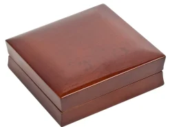 Wooden Bangle Box, Mahogany Colour