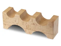 Wooden Bending Swage Block With 5 Wooden Mandrels