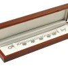 Wooden Bracelet Box, Mahogany Colour