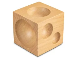 Wooden Dapping Block And 7 Shaping Punches