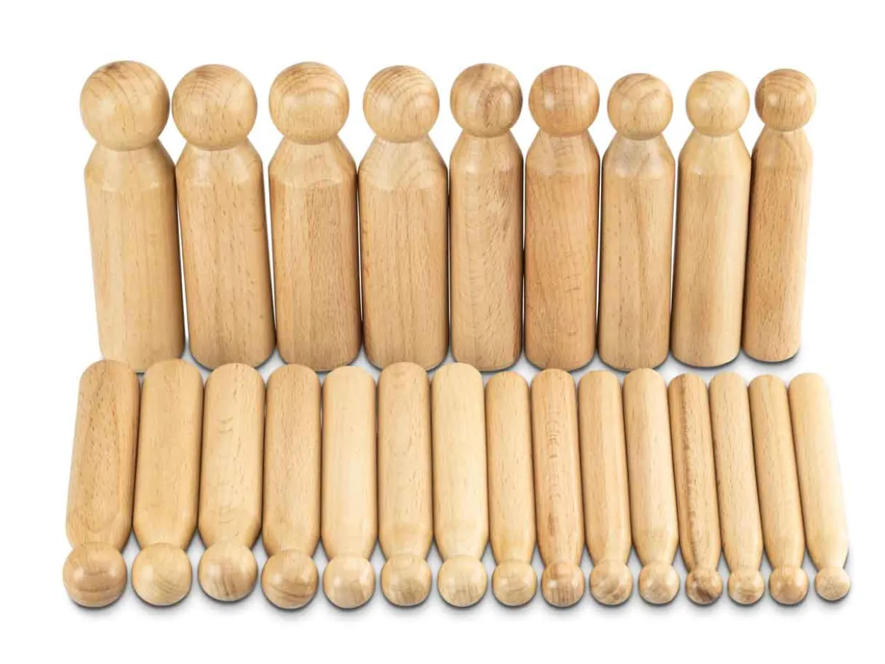 Wooden Dapping Punch Set Of 24