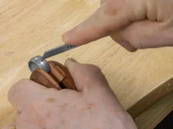 Wooden Handle, Short Mushroom