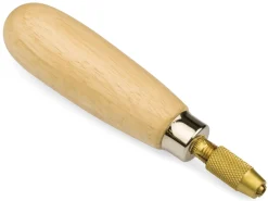 Wooden Needle File Handle, 140mm/5.5"